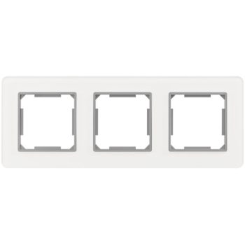 ELDBRIDGE Hármas üveg keret Fehér
