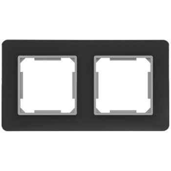 ELDBRIDGE Kettes üveg keret Fekete