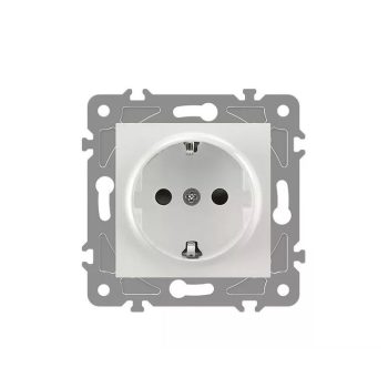 ELDGROUND Földelt dugalj fehér