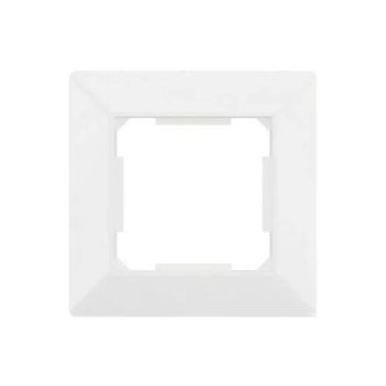 ELDGROUND Egyes műanyag keret fehér