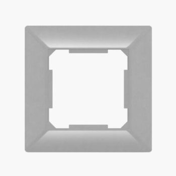 ELDGROUND Egyes műanyag keret ezüst