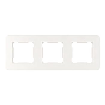 ELDANA Hármas műanyag keret Fehér