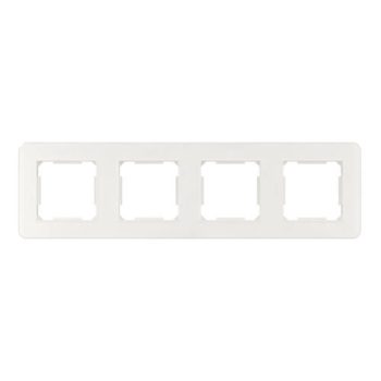 ELDANA Négyes műanyag keret Fehér