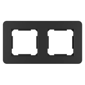 ELDANA Kettes műanyag keret Fekete