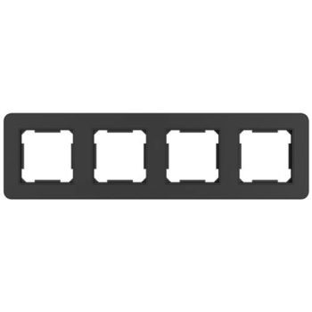 ELDANA Négyes műanyag keret Fekete