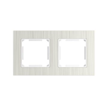 ELDALU Kettes alumínium keret Ezüst