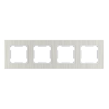ELDALU Négyes alumínium keret Ezüst