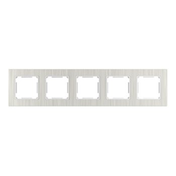 ELDALU Ötös alumínium keret Ezüst