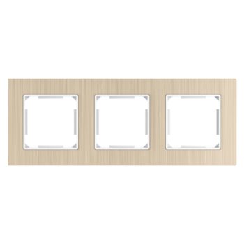 ELDALU Hármas alumínium keret Arany