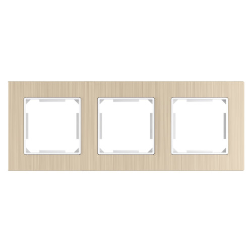 ELDALU Hármas alumínium keret Arany