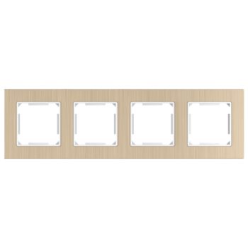 ELDALU Négyes alumínium keret Arany