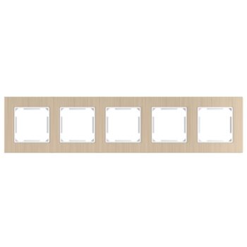 ELDALU Ötös alumínium keret Arany