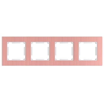 ELDALU Négyes alumínium keret Rosegold