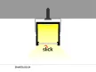 Topmet LED profil "U4" SMART16 rögzítő kúpos