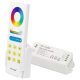 MiBoxer RGB Smart LED Vezérlő DC12-24V 15A Fehér Touch Távirányítóval és Fali Tartóval