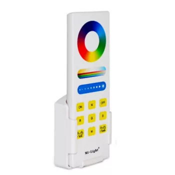   MiBoxer RGB+CCT 1 Zónás Távirányító Fali Tartóval 2,4 GHZ