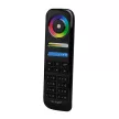 MiBoxer RGB+CCT 8 Zónás Távirányító Fali Tartóval 2,4 GHZ Fekete