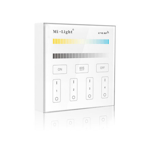 MiBoxer CCT LED 4 Zónás Smart Panel Távirányító