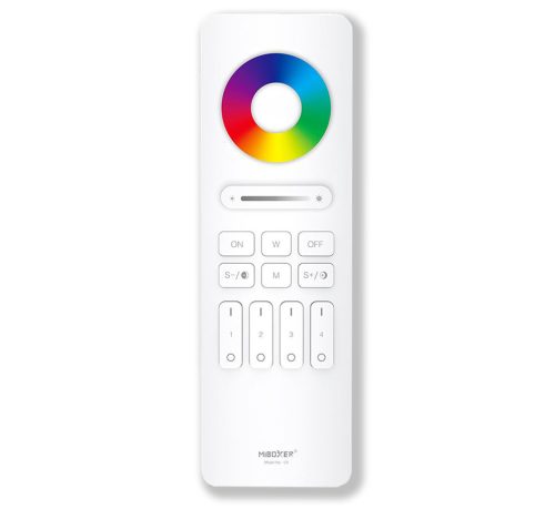 MiBoxer 4 Zónás RGB+CCT távirányító - fehér