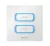 MiBoxer ESR2TB - 2 Gang Smart Switch 2,4 GHz - fehér