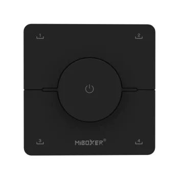 MiBoxer Dimmer+CCT Fali Távirányító Fekete 1 zónás