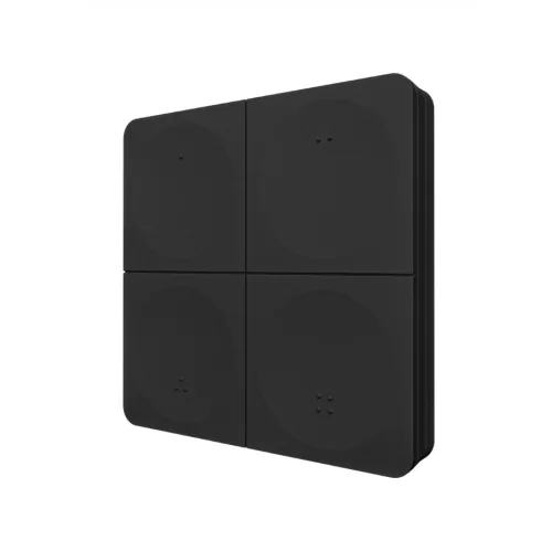 MiBoxer 4 Gombos Fali Távirányító Fényerőszabályzóhoz 2,4 GHz Fekete