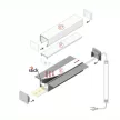 Topmet LED profil LINEA-IN20 TRIMLESS süllyesztett eloxált ALU 2 méteres EE7F