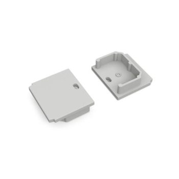   Topmet LED profil LINEA-IN20 TRIMLESS süllyesztett fúrt végzáró szürke