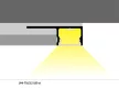 Topmet LED profil UNI-TILE12 PLUS 180° csempe LED profil 2000mm
