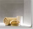 Topmet LED profil UNI-TILE12 PLUS 180° csempe LED profil 2000mm