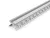 Topmet LED profil UNI-TILE12 PLUS 270° csempe LED profil 2000mm