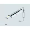 Topmet LED profil HI8 "C1" végzáró ezüst