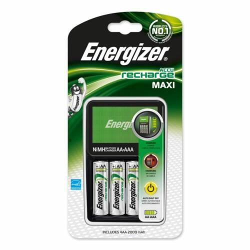 Energizer Akkumulátor Töltő MAXI +4db 2000mAh R2U AA