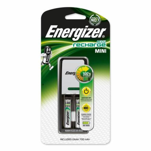 Energizer Akkumulátor Töltő MINI +2db 700mAh R2U AAA
