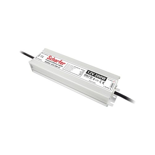 Scharfer LED Tápegység 12V/16,6A Kültéri 200 Watt