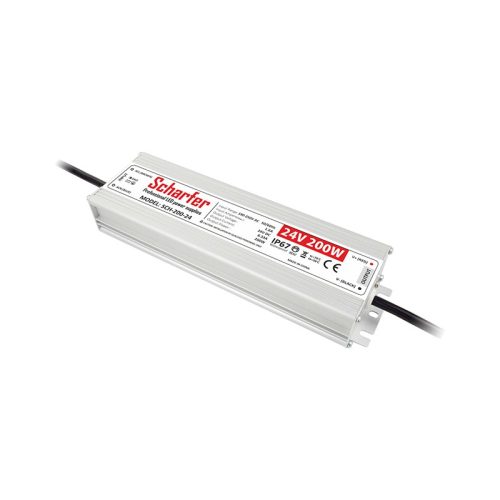 Scharfer LED Tápegység 24V/8,3A Kültéri 200 Watt