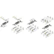 Topmet LED profil végzáró VARIO30-08C ezüst