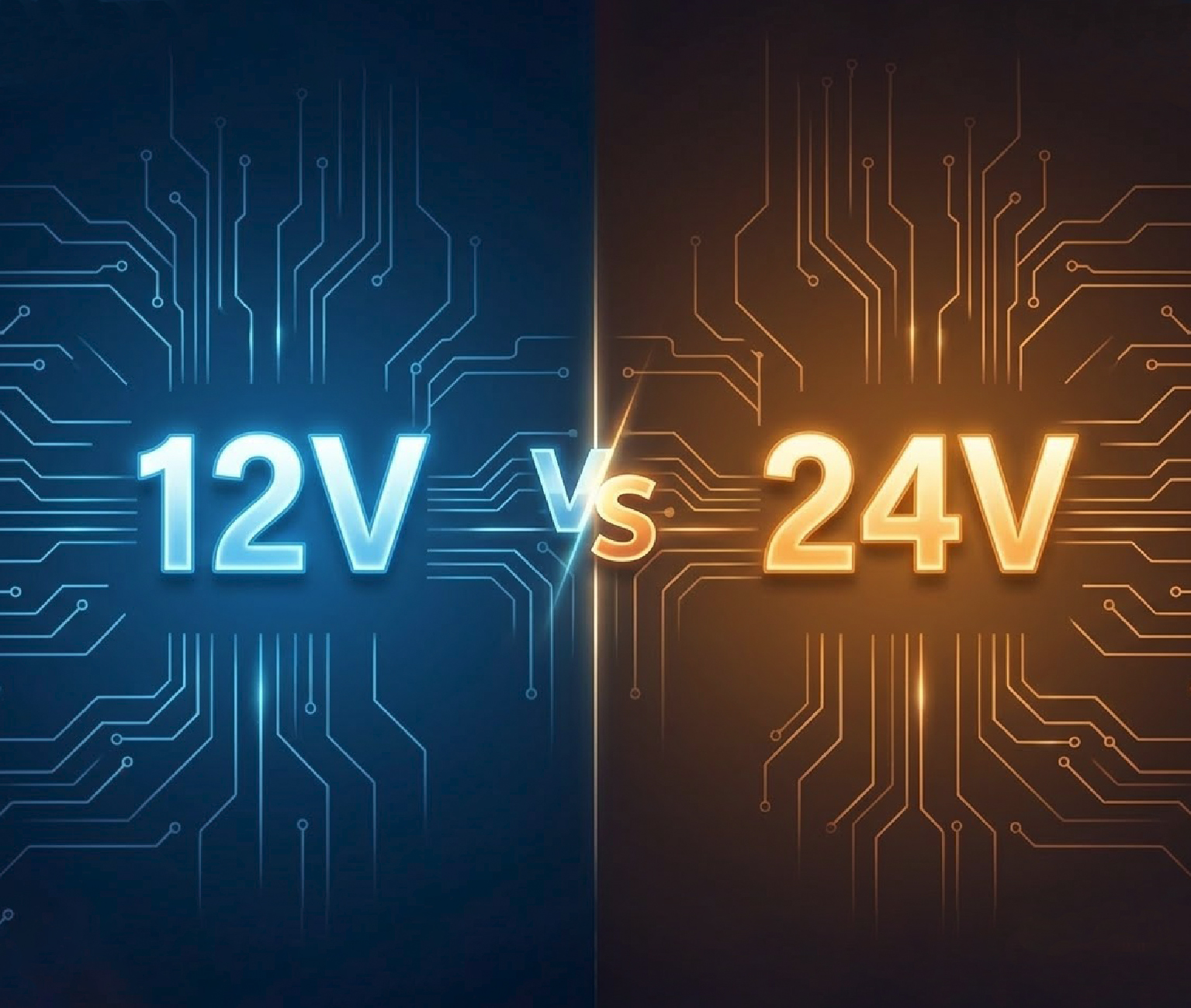 SOB LED 24V technológia