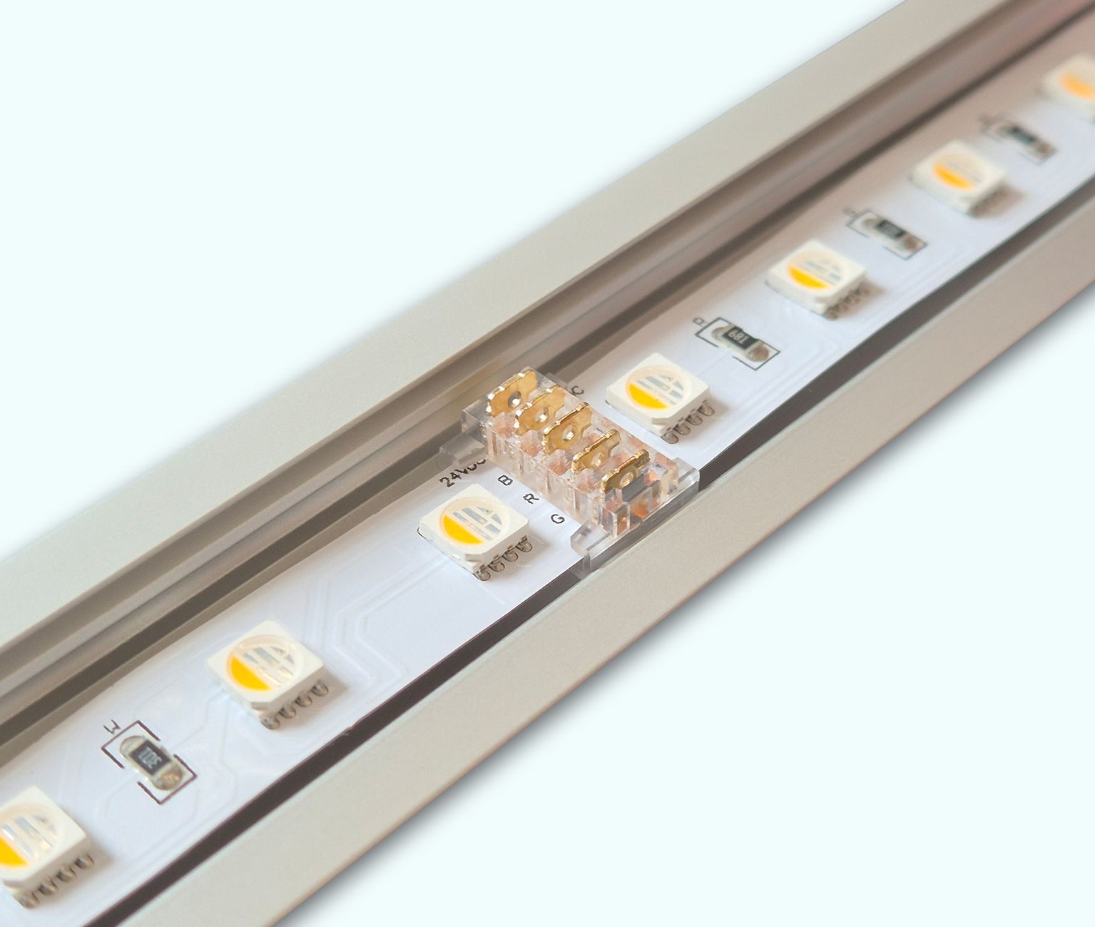 SMD LED forrasztás